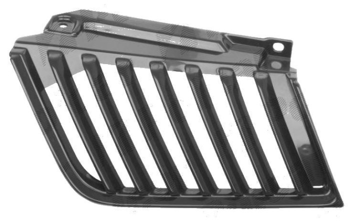 Grila radiator Mitsubishi L200, 12.2005-04.2010, stanga, negru, fara modelul cu simpla cabina, 527905-3