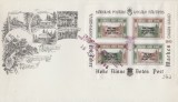 1995 Romania - Plic Centenarul marcilor postale locale Hohe Rinne colita vignete