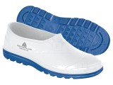Ghete de protecție DELTA PLUS HEALTOBBC36 alb-albastru PVC, mărimea 36 OB SRA