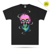 Cumpara ieftin Tricou Fluorescent Skull