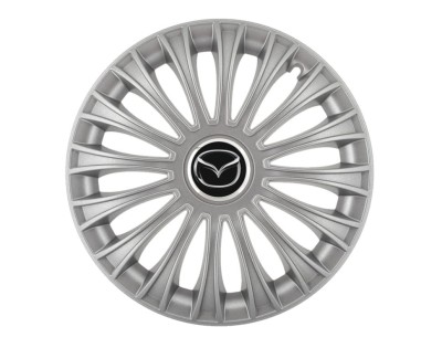 Set 4 capace roti Dino cromat R16 pentru gama auto Mazda foto