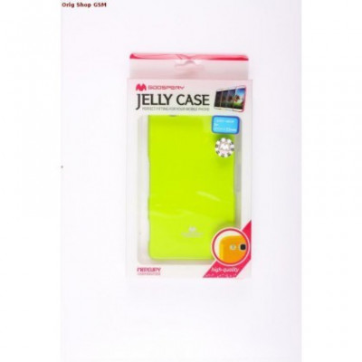 Husa Mercury Jelly Sony Xperia Z3 Compact Lime Blister foto