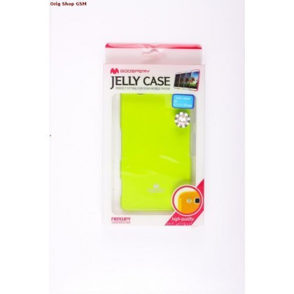 Husa Mercury Jelly Sony Xperia Z3 Compact Lime Blister