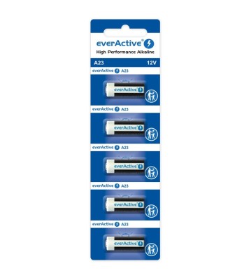 everActive A23 23A 12V 55mAh baterii alcaline-Conținutul pachetului 1x Blister foto