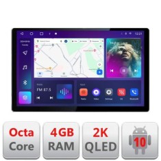 Navigatie dedicata Honda Civic 2016-2020 Edonav ecran 13&quot; 2K 8 si 128 Android Waze USB Navigatie 4G 360 Toslink Youtube Radio KIT- CarStore Technology
