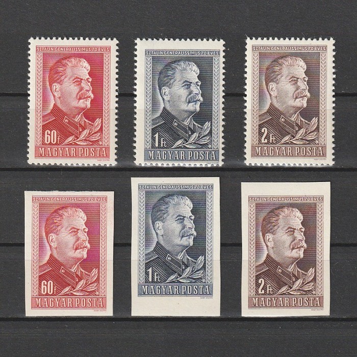 J.V.Stalin I LP 1122-1124 1949-1950 dantela+nedantelat