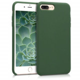 Husa pentru Apple iPhone 8 Plus/iPhone 7 Plus, Silicon, Verde, 40842.80