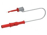 Cablu de măsurare 60VDC 30VAC 6A 0,1m roşu