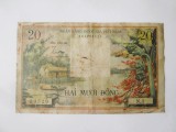 Cumpara ieftin Rară! Vietnam/Vietnamul de Sud 20 Dong 1956,bancnota din imagini la cel mai mic preț