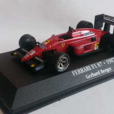 Macheta Ferrari F1 87 Gerhard Berger 1987 - Atlas 1/43 (Formula 1)