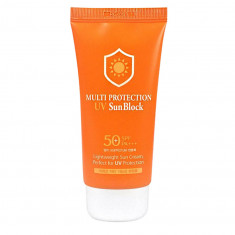 Crema protectie solara 3W Clinic Multi Protection UV SunBlock SPF 50, PA+++, 70ml
