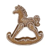 Cumpara ieftin Figurina Calut Craciun polirasina alba maro 14x4x15 cm