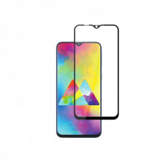 Folie protectie pentru Samsung Galaxy M20 din sticla securizata 3D curbata, negru foto