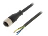 Cablu de conectare M12 15m IP67 24VAC 4A