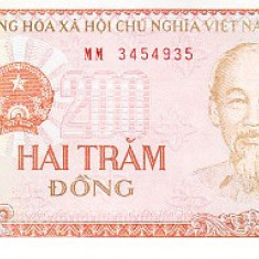 M1 - Bancnota foarte veche - Vietnam - 200 dong - 1987