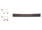 Panou reparatie hayon spate FORD TRANSIT 1985-2000, hayon; inferior; metal galvanizat; usa spate: lid; inferior,