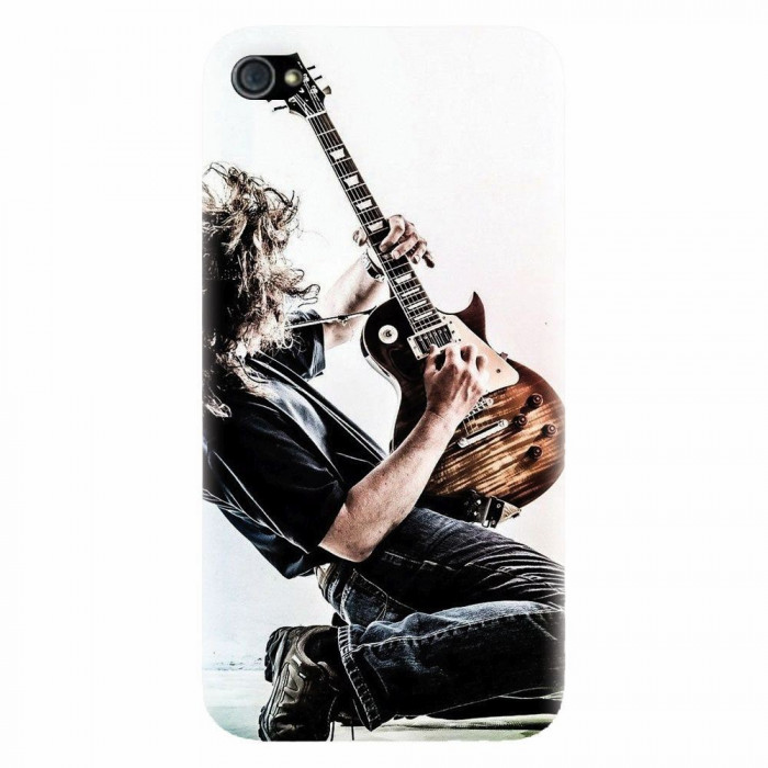 Husa silicon pentru Apple Iphone 4 / 4S, Rock Star