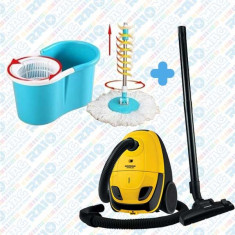 Set cura?enie Aspirator HEINNER + Mop Rotativ foto