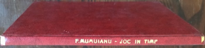 FLORICA MUMUIANU - JOC IN TIMP (POEME) [VOLUM DE DEBUT, 1934/DEDICATIE-AUTOGRAF]