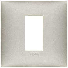 Rama Ornament rectangulara 1M Vimar Neve nichel mat 09661.22