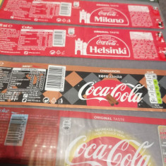 N4 Lot 10 etichete diferite COCA COLA