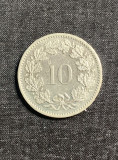 Moneda 10 rappen 1982 Elvetia