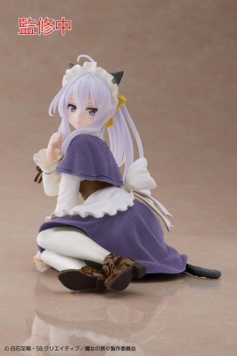 Wandering Witch: The Journey of Elaina PVC Statue Elaina Cat Maid Ver. Renewal Edition 18 cm foto