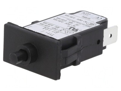 &amp;Icirc;ntrerupător Supracurent 240VAC 48VDC 1.6A SPST foto