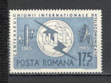 Romania.1965 100 ani UIT TR.196, Nestampilat