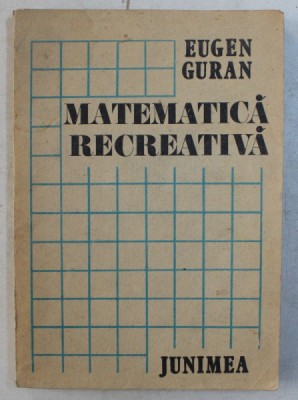MATEMATICA RECREATIVA de EUGEN GURAN , 1985 foto