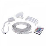 Cumpara ieftin Set banda LED RGB, 5m, IP20