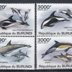 Burundi - Fauna Marina - DELFINI - MNH
