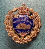 Insigna societatea functionariilor covurului 1898