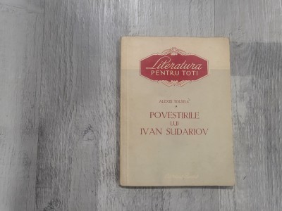 Povestirile lui Sudariov de Alexei Tolstoi foto