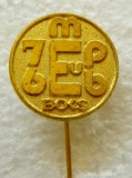 v610 INSIGNA PIN BOCS BOX 1976 17mm STARE EXCELENTA