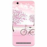 Husa silicon pentru Xiaomi Redmi 5A, Pink Spring