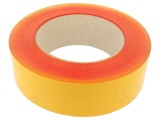 Bandă de marcare roșie autoadezivă FATH 75mm x 50m PVC