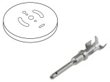Pin Tată Nichelat 16mm 0,75-2mm2 Rola Crimpată