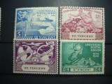 ST. VINCENT1949 SERIE UPU MH, Nestampilat