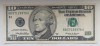 Bancnota SUA - 10 Dollars 1999 - BB - New York