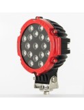 Proiector LED Auto Offroad 51W 3740 Lumeni 12V-24V Spot Beam 30 Grade Rosu Xenon Bright