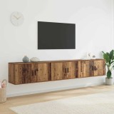 Cumpara ieftin Set Dulap TV montat pe perete 3 buc. 80 x 34,5 x 40 cm
