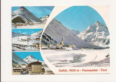 AT5 -Carte Postala-AUSTRIA- Paznauntal, Tirol , circulata 1975 foto