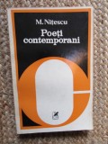 M. Nitescu - Poeti contemporani - Sinteze critice (Cartea Romaneasca, 1978)