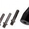 Burghiu conic ,burghiu conic despicator lemne ,diametrul 42 mm,trei adaptoare