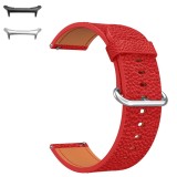 Curea piele, compatibila Samsung Galaxy Watch Ultra, 18cm, Rosu