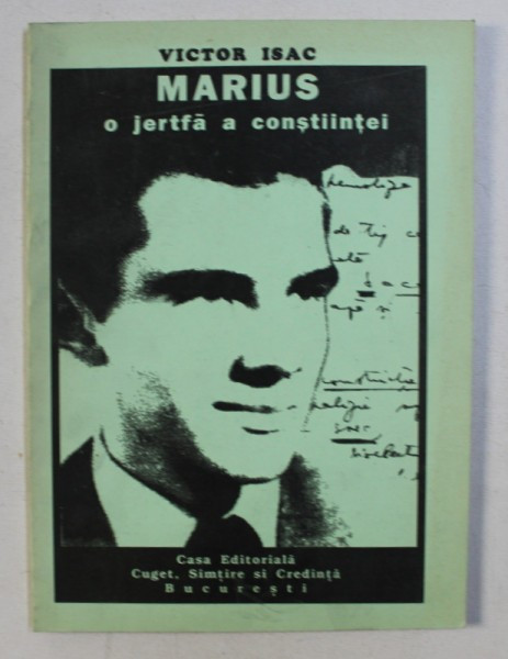 MARIUS - O JERTFA A CONSTIINTEI de VICTOR ISAC , 1993