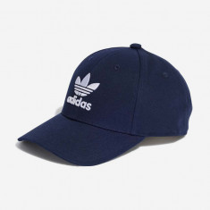 adidas Originals șapcă de baseball din bumbac culoarea bleumarin, cu model IB9967-navy