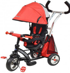 Tricicleta cu sezut reversibil Sunrise Turbo Trike Red foto