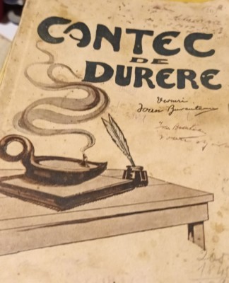 CANTEC DE DURERE IOAN BURCUTEANU foto